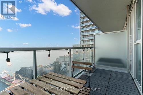 3204 - 20 Richardson Street, Toronto, ON - Outdoor With Balcony With Exterior