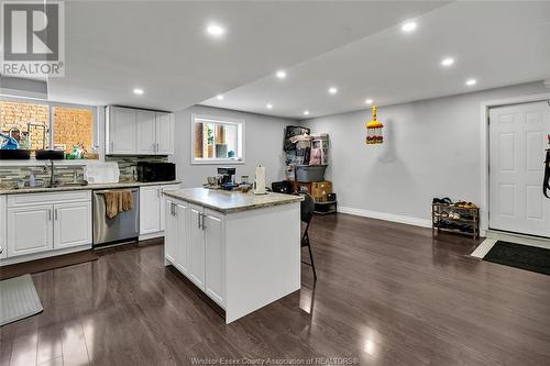 1368 Deer Run Trail, Lakeshore, ON - Indoor Photo Showing Kitchen With Double Sink