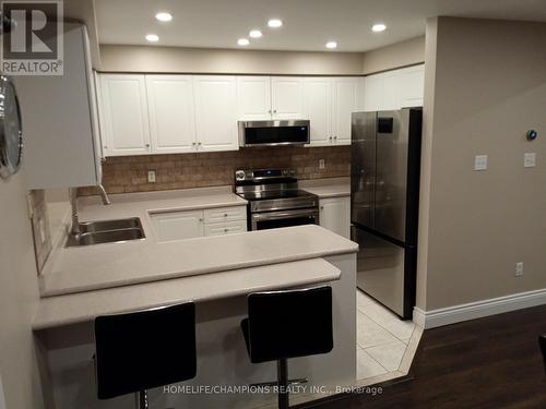 147 Stokely Crescent, Whitby, ON - Indoor Photo Showing Kitchen With Double Sink