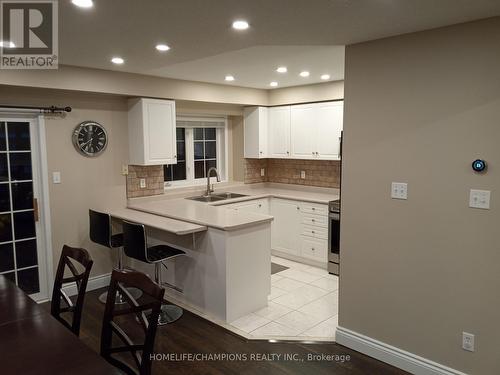 147 Stokely Crescent, Whitby, ON - Indoor Photo Showing Kitchen With Double Sink