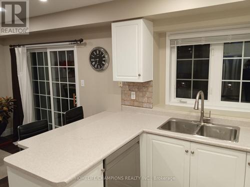 147 Stokely Crescent, Whitby, ON - Indoor Photo Showing Kitchen With Double Sink