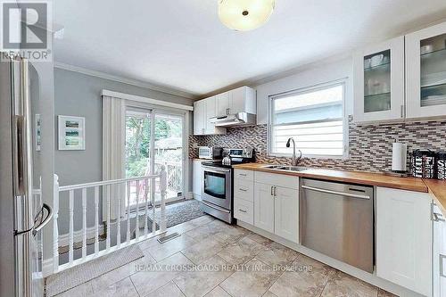 108 Cadorna Avenue, Toronto, ON - Indoor Photo Showing Kitchen With Double Sink