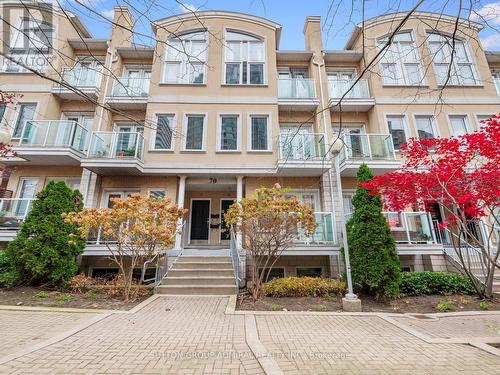 5 - 70 Byng Avenue, Toronto, ON - Outdoor With Balcony With Facade