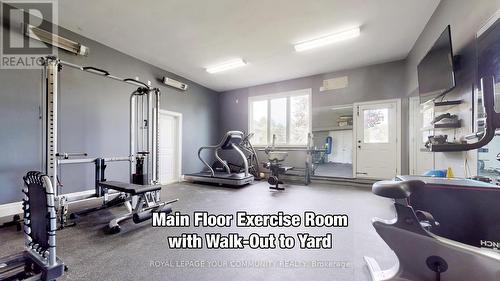 111 Lake Woods Drive, Whitchurch-Stouffville, ON - Indoor Photo Showing Gym Room