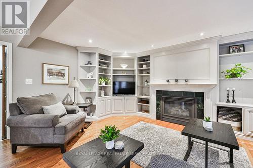 2134 Berryman Court, Burlington, ON - Indoor Photo Showing Living Room With Fireplace