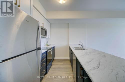 1701 - 160 Densmore Road N, Cobourg, ON - Indoor Photo Showing Kitchen With Double Sink