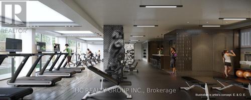 1004 - 127 Broadway Avenue, Toronto, ON - Indoor Photo Showing Gym Room