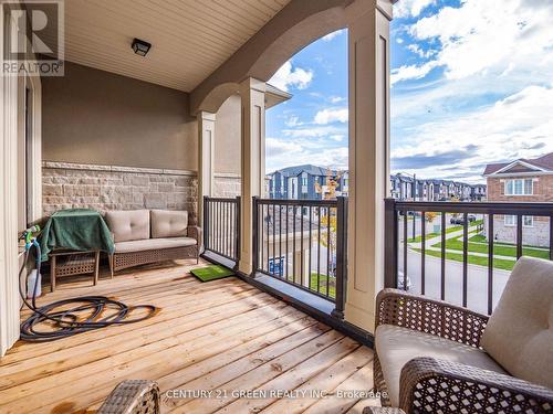 1291 Kovachik Boulevard, Milton, ON - Outdoor With Balcony With Deck Patio Veranda With Exterior