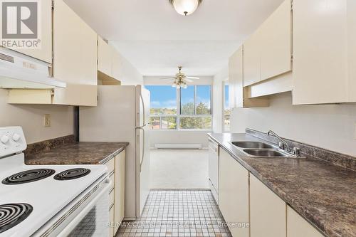 502 - 600 Grenfell Drive, London, ON - Indoor Photo Showing Kitchen With Double Sink