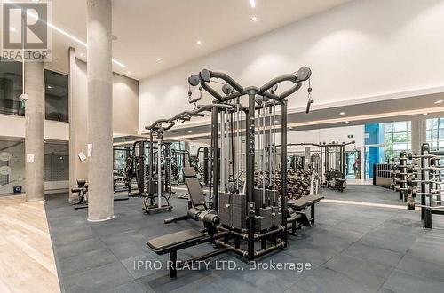 1608 - 185 Roehampton Avenue, Toronto, ON - Indoor Photo Showing Gym Room