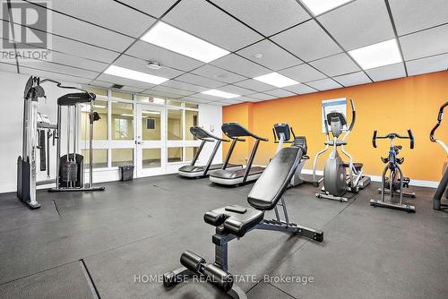 1102 - 120 Torresdale Avenue, Toronto, ON - Indoor Photo Showing Gym Room