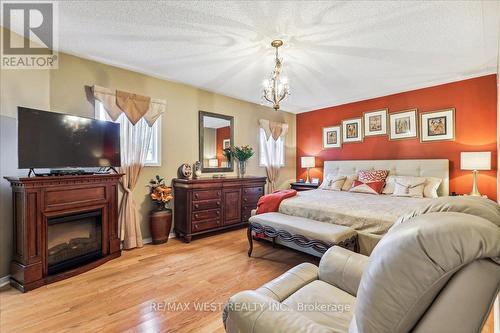 146 Whitby Shores Greenway, Whitby, ON - Indoor Photo Showing Bedroom With Fireplace