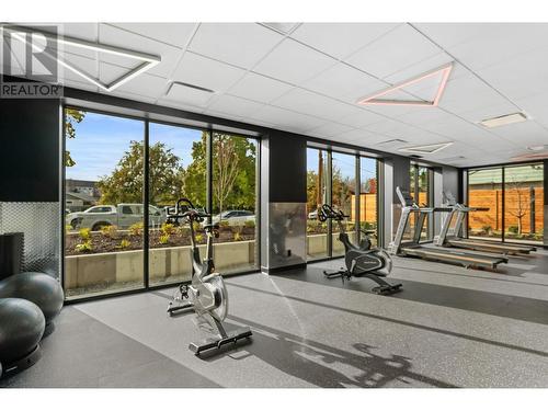 1274 Devonshire Avenue Unit# 203, Kelowna, BC - Indoor Photo Showing Gym Room