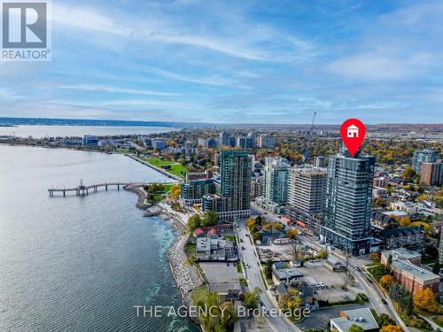 1905 - 370 Martha Street, Burlington, ON - Outdoor With Body Of Water With View