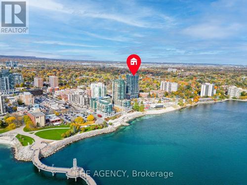 1905 - 370 Martha Street, Burlington, ON - Outdoor With Body Of Water With View