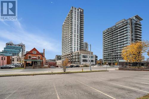 502 - 55 Duke Street W, Kitchener, ON - Outdoor With Facade