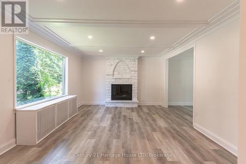 1008 Haist Street, Pelham (662 - Fonthill), ON - Indoor Photo Showing Living Room With Fireplace