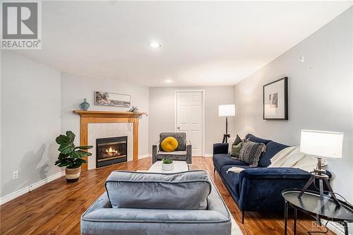 1 Roche Place, Ottawa, ON - Indoor Photo Showing Living Room With Fireplace