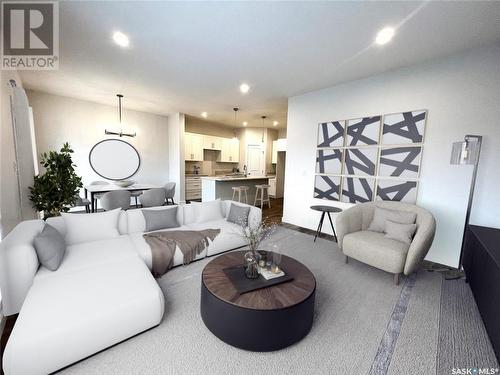 8 Aspen Place, Humboldt, SK - Indoor Photo Showing Living Room