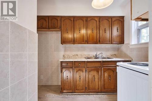 Lower - 3568 Dufferin Street, Toronto, ON - Indoor Photo Showing Kitchen With Double Sink