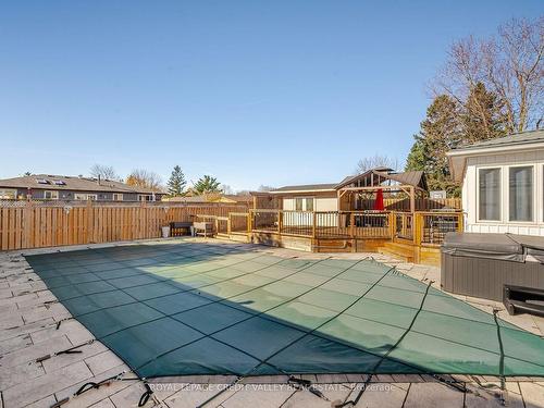 106 Acton Blvd, Halton Hills, ON - Outdoor With In Ground Pool With Deck Patio Veranda