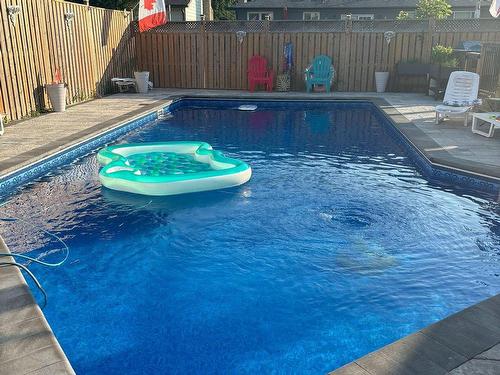 106 Acton Blvd, Halton Hills, ON - Outdoor With In Ground Pool