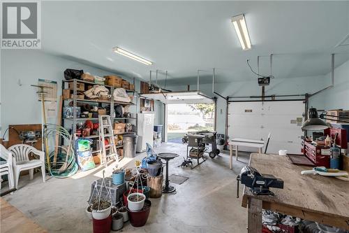 6070 5Th Line Road, Bainsville, ON - Indoor Photo Showing Garage