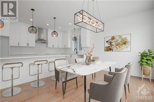 This home is to be built. Photos are of a similar model to showcase builder finishes. - 532 Barrage Street, Casselman, ON - Indoor Photo Showing Dining Room