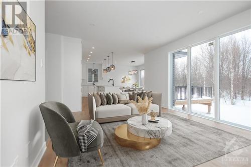 This home is to be built. Photos are of a similar model to showcase builder finishes. - 532 Barrage Street, Casselman, ON - Indoor Photo Showing Living Room