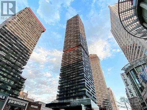 2105 - 8 Eglinton Avenue E, Toronto, ON - Outdoor With Balcony With Facade