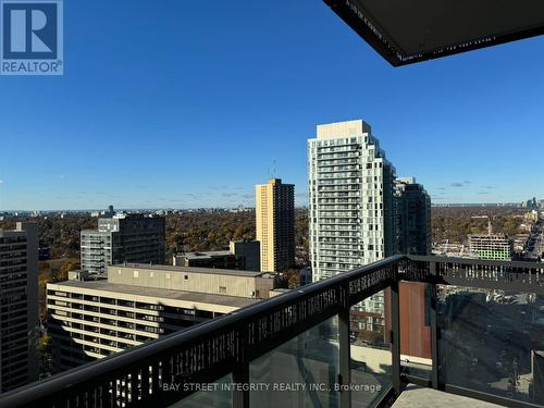 2105 - 8 Eglinton Avenue E, Toronto, ON - Outdoor With Balcony With View