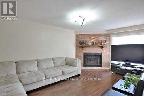 3035 Dalehurst Drive, Mississauga, ON - Indoor Photo Showing Living Room With Fireplace