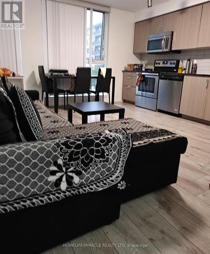 304 - 80 Esther Lorrie Drive, Toronto, ON - Indoor Photo Showing Kitchen With Stainless Steel Kitchen