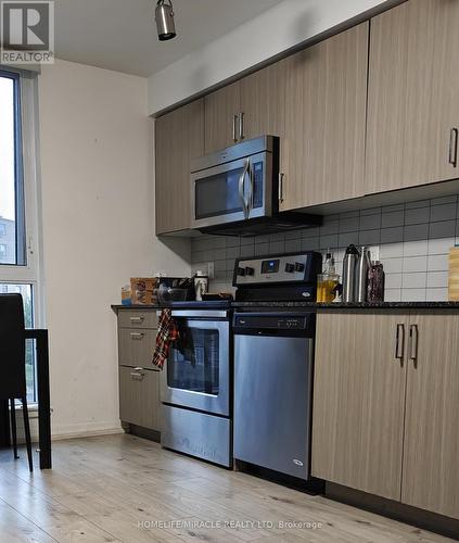 304 - 80 Esther Lorrie Drive, Toronto, ON - Indoor Photo Showing Kitchen With Stainless Steel Kitchen