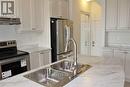 1406 Whitney Terrace, Milton, ON  - Indoor Photo Showing Kitchen With Double Sink 