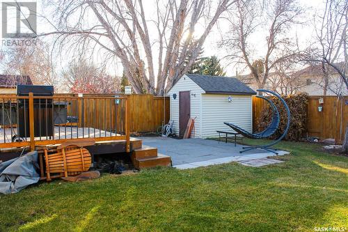 415 Sherry Crescent, Saskatoon, SK - Outdoor With Deck Patio Veranda