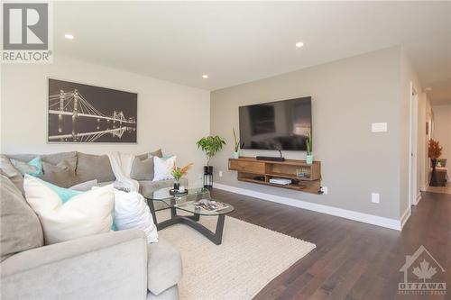 This home is to be built. Photos are of a similar model to showcase builder finishes. - 509 Barrage Street, Casselman, ON - Indoor Photo Showing Living Room