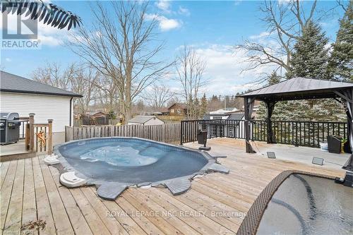 83 Gordon Avenue, Fort Erie, ON - Outdoor With Above Ground Pool With Deck Patio Veranda