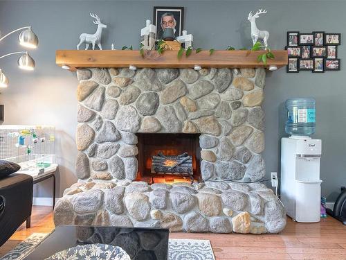 2952 Elegante Pl, Langford, BC - Indoor Photo Showing Living Room With Fireplace