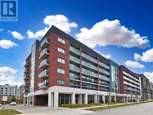 207 - 308 Lester Street, Waterloo, ON - Outdoor With Balcony With Facade