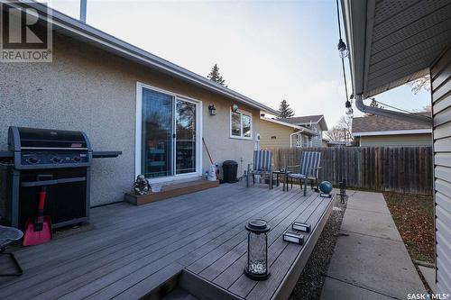 358 Rodenbush Drive, Regina, SK - Outdoor With Deck Patio Veranda With Exterior