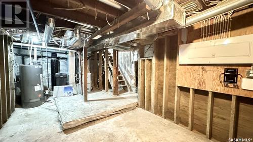 229 Milden Street, Conquest, SK - Indoor Photo Showing Basement