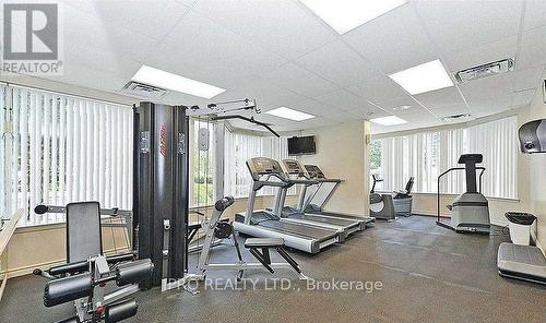 315 - 135 Hillcrest Avenue, Mississauga, ON - Indoor Photo Showing Gym Room