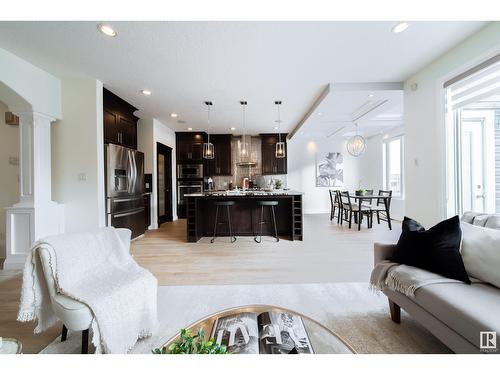 2615 Blue Jay Cl Nw, Edmonton, AB - Indoor Photo Showing Living Room