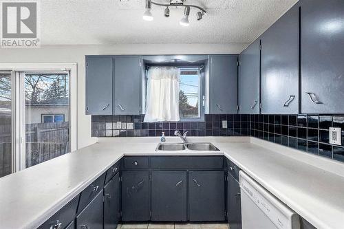 1515 43 Street Se, Calgary, AB - Indoor Photo Showing Kitchen With Double Sink