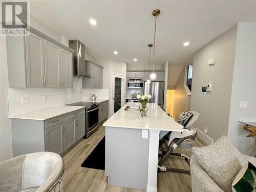 20 Cranbrook Green Se, Calgary, AB - Indoor Photo Showing Kitchen With Upgraded Kitchen