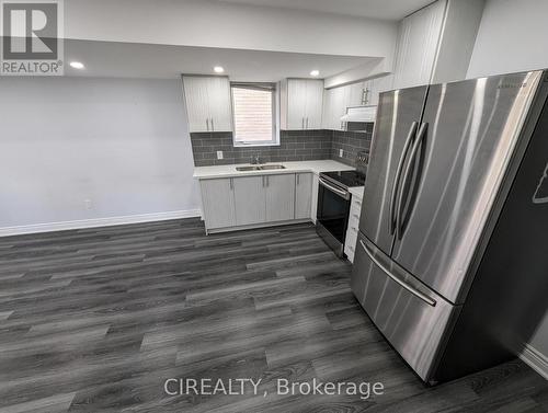 Lower - 48 Newhouse Boulevard, Caledon, ON - Indoor Photo Showing Kitchen With Double Sink