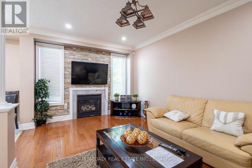 5751 Long Valley Road, Mississauga, ON - Indoor Photo Showing Living Room With Fireplace