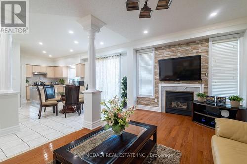 5751 Long Valley Road, Mississauga, ON - Indoor Photo Showing Living Room With Fireplace