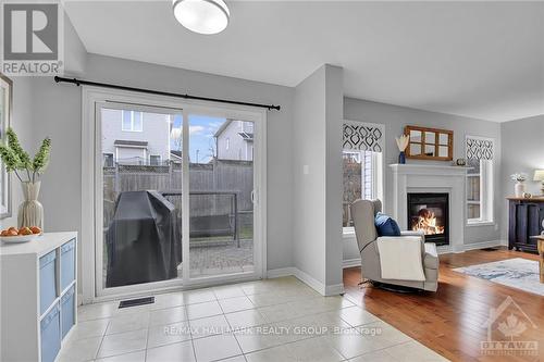 64 Charleston Street, Ottawa, ON - Indoor Photo Showing Living Room With Fireplace